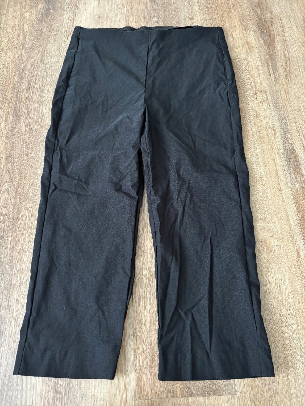 Chico's Black Straight Leg Pants - Size 14